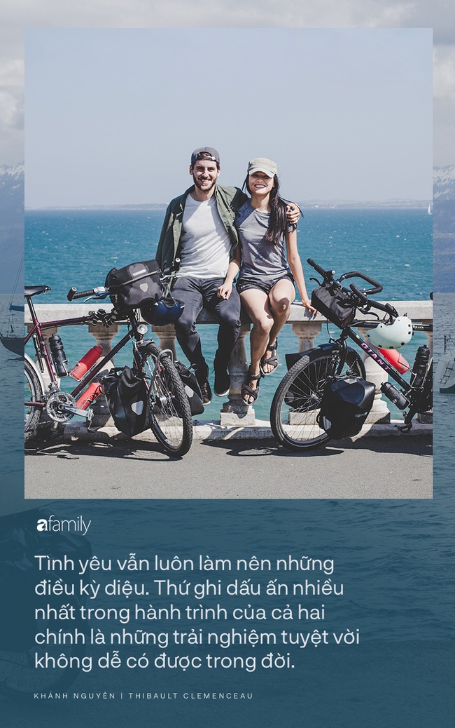Những người trẻ chọn lối đi khó và chuyến trăng mật phiêu lưu kéo dài 1 năm, đội nón lá đạp xe 16.000km từ Pháp về Việt Nam - Ảnh 11.