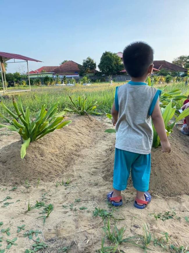 Chơi cát bên mộ bố mẹ và liên tục gọi "mẹ ơi", câu chuyện của cậu bé 2 tuổi đã lấy đi nước mắt của hàng ngàn người - Ảnh 2.