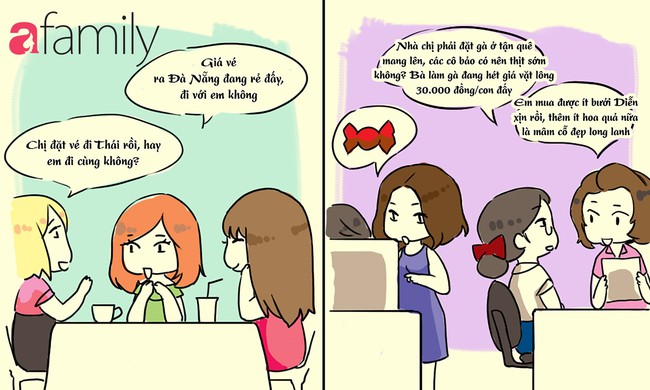 Tết đến c&ugrave;ng một nơi, nhưng giữa team bỉm sữa v&agrave; g&aacute;i độc th&acirc;n vẫn kh&aacute;c nhau trời vực thế n&agrave;y - Ảnh 3.