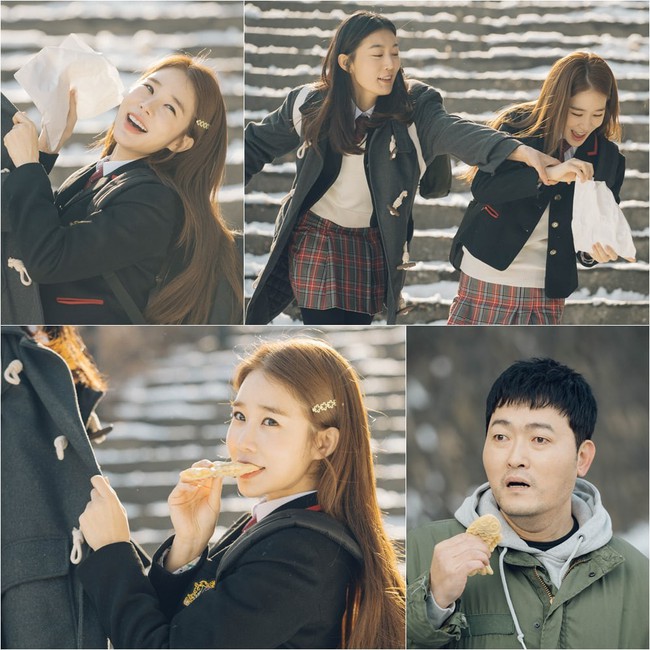 Yoo In Na cưa sừng l&agrave;m ngh&eacute; với h&igrave;nh tượng c&ocirc; học sinh cấp 3 - Ảnh 2.