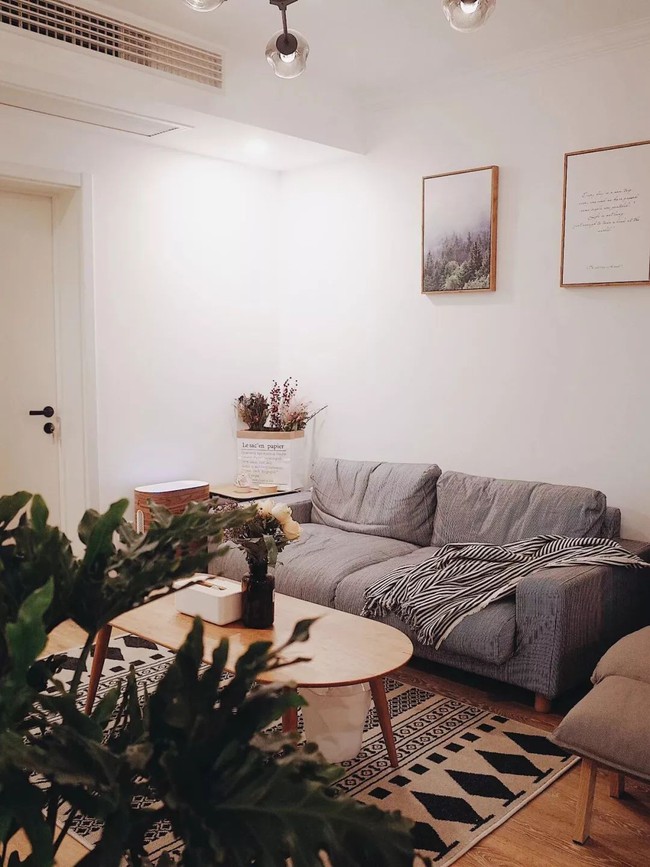 Căn hộ 70m2 của đ&ocirc;i uy&ecirc;n ương xinh đẹp g&acirc;y bất ngờ nhờ c&aacute;ch thiết kế khu vực lưu trữ th&ocirc;ng minh - Ảnh 6.