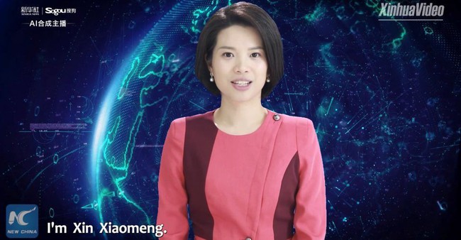 H&igrave;nh ảnh ch&acirc;n thực của nữ MC nh&acirc;n tạo đầu ti&ecirc;n tr&ecirc;n thế giới - Ảnh 1.