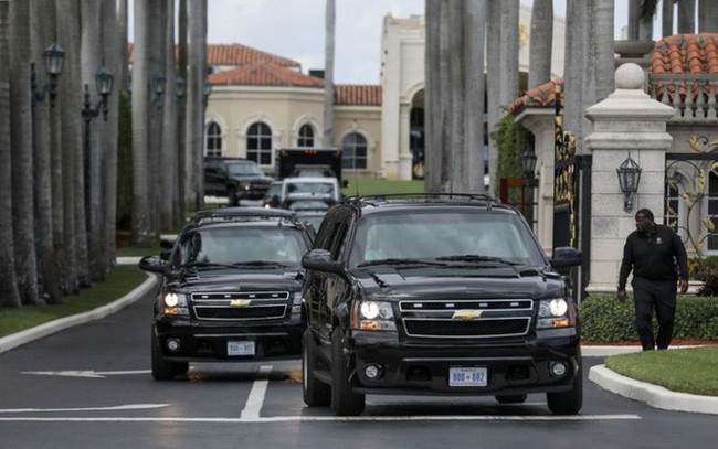 Cho&aacute;ng ngợp trước sự chặt chẽ v&agrave; lợi hại kh&oacute; tin của đo&agrave;n si&ecirc;u xe hộ tống Tổng thống Mỹ - Ảnh 2.