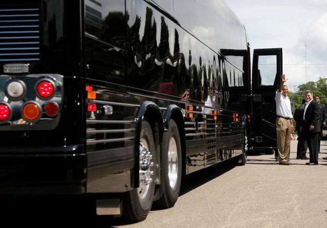 Cho&aacute;ng ngợp trước sự chặt chẽ v&agrave; lợi hại kh&oacute; tin của đo&agrave;n si&ecirc;u xe hộ tống Tổng thống Mỹ - Ảnh 22.