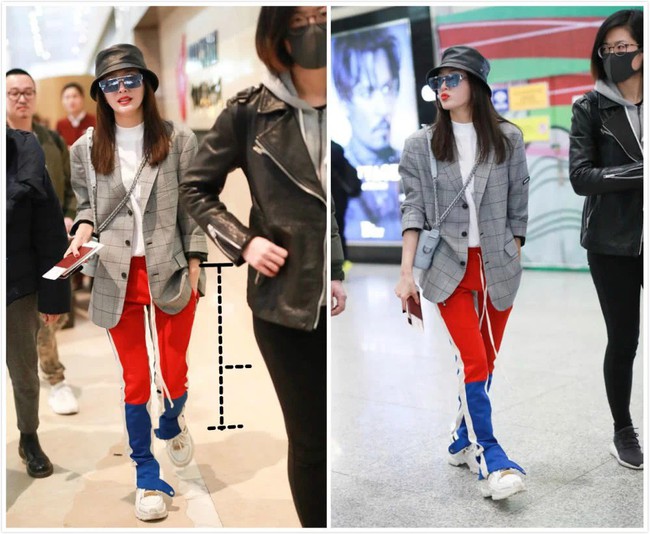 Vẫn biết Tần Lam c&oacute; style &ldquo;hack tuổi&rdquo; nhưng mẫu quần ph&aacute; c&aacute;ch lần n&agrave;y lại khiến c&ocirc; l&ugrave;n đi cả chục ph&acirc;n - Ảnh 3.