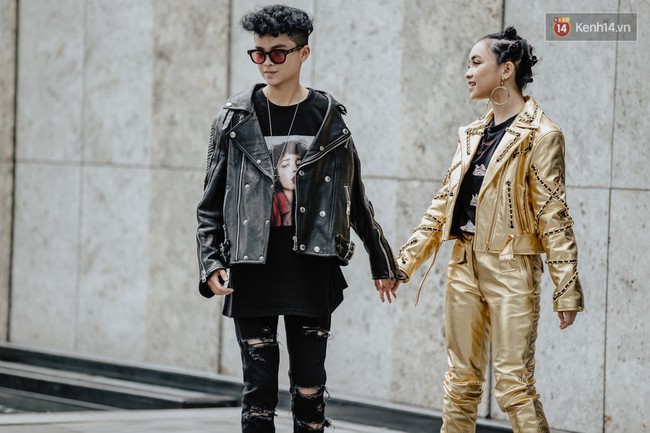 Street style ng&agrave;y 2 của Tuần lễ Thời trang: Nh&oacute;m bạn trẻ &ldquo;mặc dị&rdquo; đ&atilde; dần cạn chi&ecirc;u? - Ảnh 7.