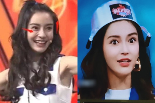 Bị soi mặt biến dạng, ảnh fan tự chụp kh&aacute;c xa vẻ long lanh thường thấy của Angelababy  - Ảnh 1.