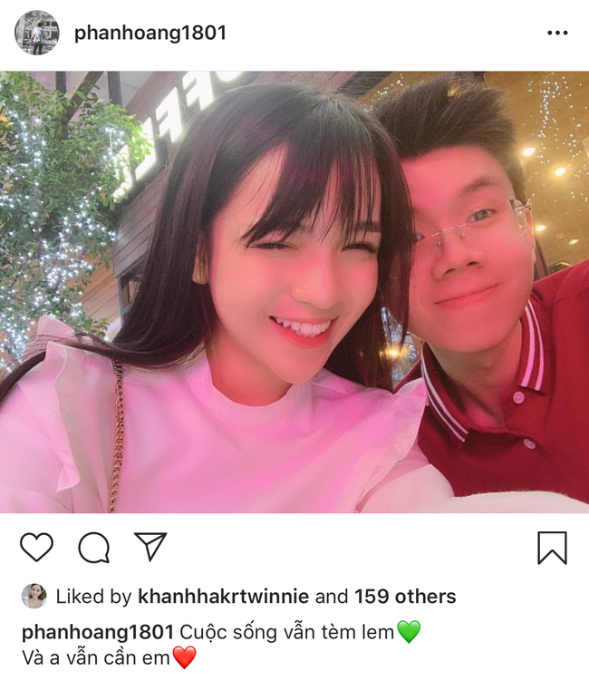 Đ&uacute;ng 1 th&aacute;ng kh&ocirc;ng hơn kh&ocirc;ng k&eacute;m, thiếu gia Phan Ho&agrave;ng v&agrave; bạn g&aacute;i cũ bất ngờ t&aacute;i hợp - Ảnh 1.