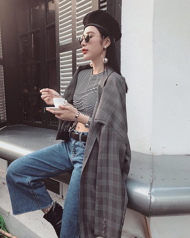 Hà Tăng, Lưu Hương Giang - 2 hot mom trong showbiz Việt khoe street style trẻ trung nhất tuần này - Ảnh 4.