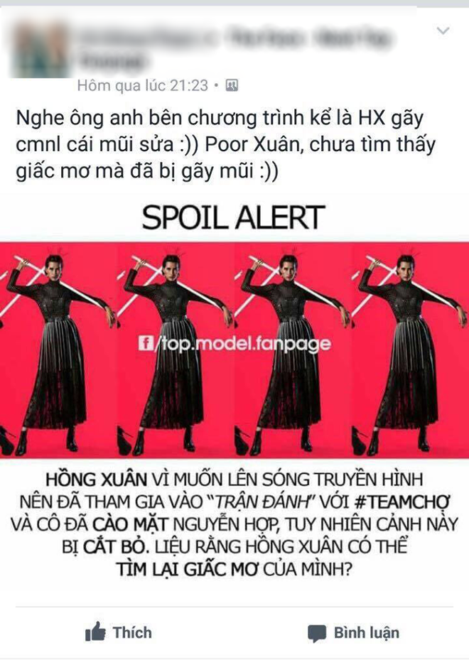 Lộ nghi án Hồng Xuân rời Next Top là vì bị đánh gãy mũi tại nhà chung - Ảnh 2.