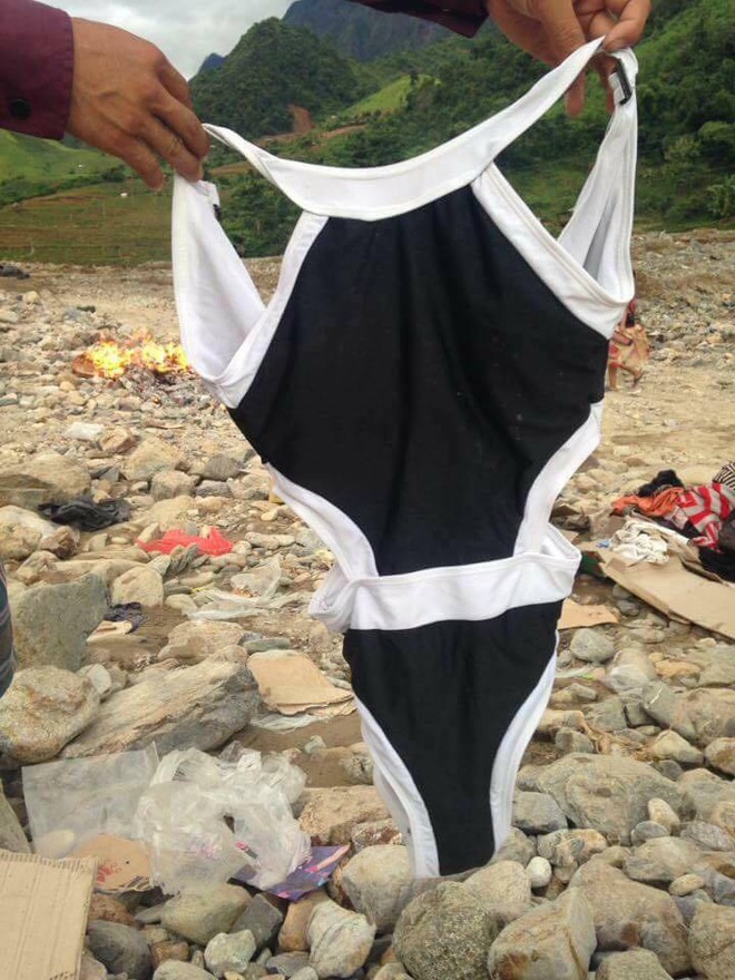 Mang bikini, đồ lót cũ đi từ thiện cho đồng bào vùng lũ Sơn La, nữ mạnh thường quân gây phẫn nộ - Ảnh 2.