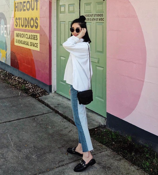 Quên quần jeans trơn đi, còn đến 5 kiểu quần vừa đẹp vừa chất này mà các nàng nên “bỏ túi” ngay - Ảnh 15. Quên quần jeans trơn đi, còn đến 5 kiểu quần vừa đẹp vừa chất này mà các nàng nên “bỏ túi” ngay - Ảnh 15.