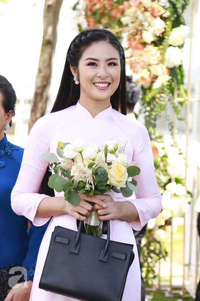 Hoa hậu Ngọc Hân bất ngờ xuất hiện trong dàn bê tráp của Hoa hậu Đặng Thu Thảo - Ảnh 8.