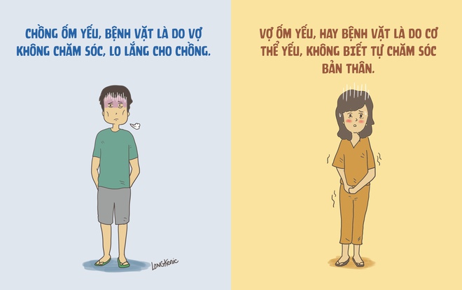 Khác biệt cười ra nước mắt cùng một hiện tượng lỗi luôn đổ về đàn bà - Ảnh 3.