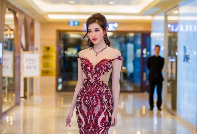 Hé lộ đầm dạ hội mặc đêm Chung kết Miss Grand International của Huyền My, trông chẳng khác gì đầm mặc hôm Bán kết - Ảnh 13.