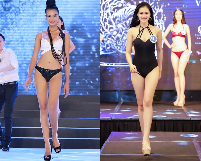 Thiết kế bikini tại Hoa hậu Đại dương 2017: có cần đeo vòng ngọc trai rối mắt như thế này không? - Ảnh 5.