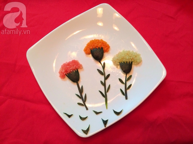 5 cách trang trí đĩa ăn siêu đẹp theo chủ đề hoa lá - Ảnh 5.