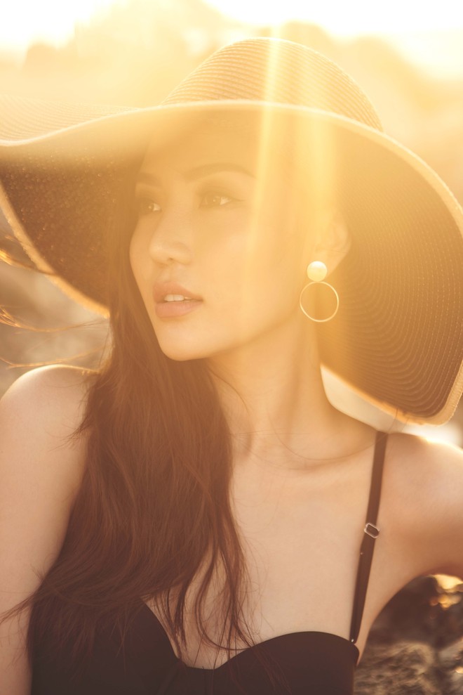 Hoa hậu Ngọc Duyên đốt mắt nhìn với bikini nóng bỏng - Ảnh 4.