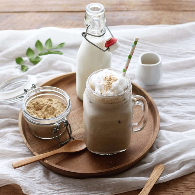 Học người Hàn cách pha latte ngũ cốc thơm lành mát lịm - Ảnh 5.
