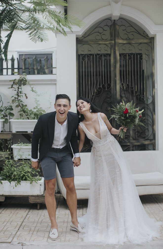 Khiến MXH “sục sôi” vì chụp ảnh cưới với chú rể đẹp như tài tử, cô dâu tiết lộ chuyện tình 1 năm ngọt ngào - Ảnh 6. Khiến MXH “sục sôi” vì chụp ảnh cưới với chú rể đẹp như tài tử, cô dâu tiết lộ chuyện tình 1 năm ngọt ngào - Ảnh 6.