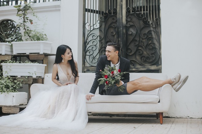 Khiến MXH “sục sôi” vì chụp ảnh cưới với chú rể đẹp như tài tử, cô dâu tiết lộ chuyện tình 1 năm ngọt ngào - Ảnh 9. Khiến MXH “sục sôi” vì chụp ảnh cưới với chú rể đẹp như tài tử, cô dâu tiết lộ chuyện tình 1 năm ngọt ngào - Ảnh 9.