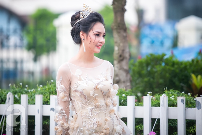 Hoa hậu biển Thùy Trang rạng rỡ kỷ niệm 1 năm đăng quang - Ảnh 3.