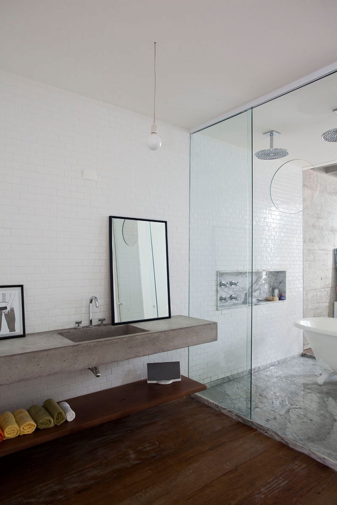 Thiết kế kệ mở giúp phòng tắm gia đình trở nên hoàn hảo đến khó tin - Ảnh 6.
