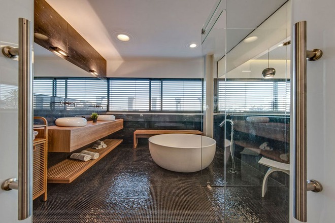 Thiết kế kệ mở giúp phòng tắm gia đình trở nên hoàn hảo đến khó tin - Ảnh 8.