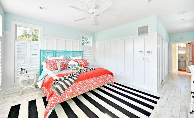 Trang trí phòng ngủ và phòng ăn sáng bừng với chiếc thảm trải sàn vô cùng đơn giản - Ảnh 1.