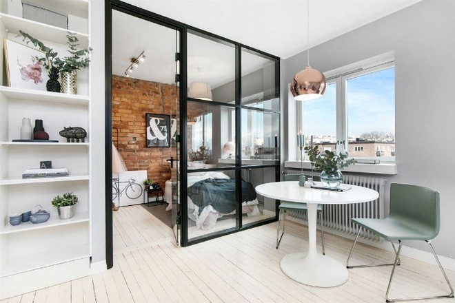 Căn hộ nhỏ 30m² đẹp đến từng góc nhỏ với phong cách trang trí Scandinavians - Ảnh 6.