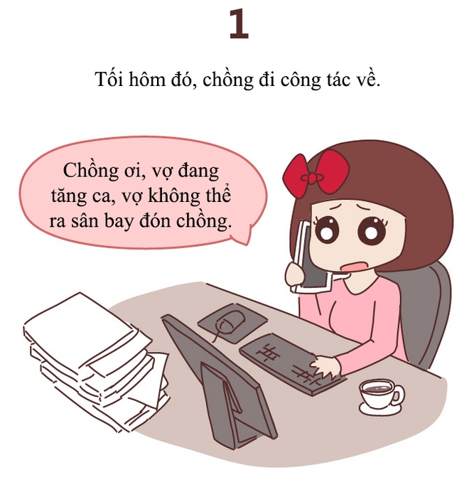 Truyện tranh: Những trò đùa nghịch lầy lội mà dễ thương vô cùng của vợ khiến chồng không yêu không được - Ảnh 1.