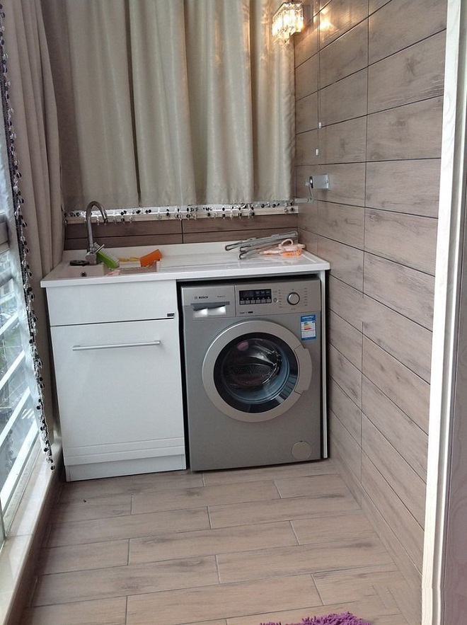Đặt máy giặt ở ban công – giải pháp cho nhà ở chung cư có diện tích chật chội - Ảnh 2.