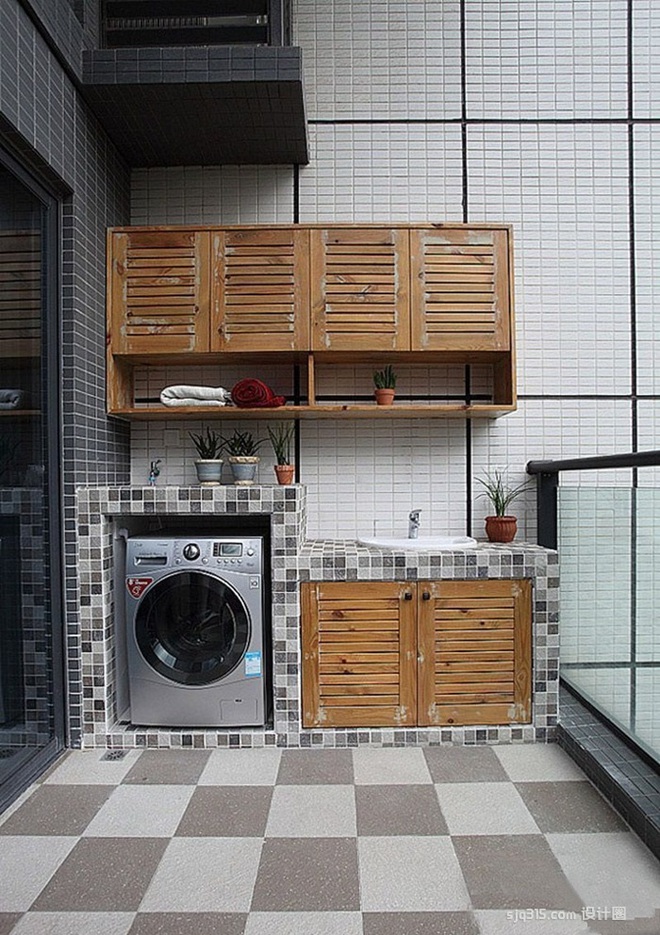 Đặt máy giặt ở ban công – giải pháp cho nhà ở chung cư có diện tích chật chội - Ảnh 5.