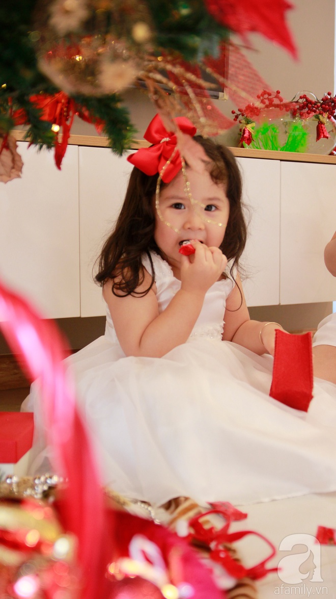 Căn hộ được trang trí Noel đẹp lung linh, món quà của người mẹ tặng con gái ở Q7, Sài Gòn - Ảnh 20.