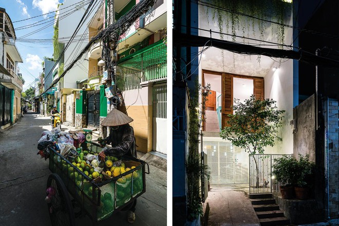 Ngôi nhà ống của đại gia đình trong hẻm nhỏ ấp ủ ý tưởng suốt 10 năm, đổi 3 đội thợ mới hoàn thành ở Sài Gòn - Ảnh 1.