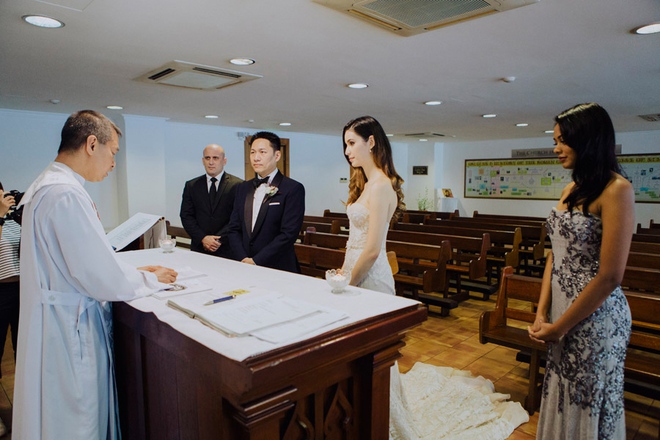 Đám cưới ngọt ngào của cặp người mẫu - doanh nhân với sự tham dự của hai khách mời siêu đặc biệt - Ảnh 18.