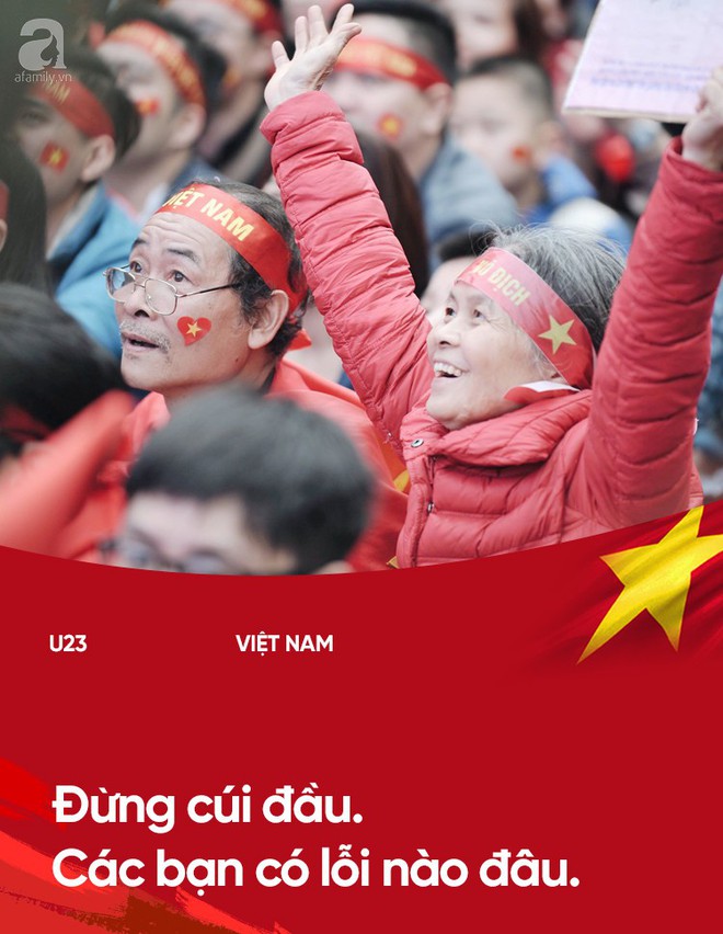 Các chàng trai U23 ơi, quên nỗi buồn hôm qua nhé, về nhà rồi, cả Việt Nam đang chào đón các bạn! - Ảnh 3.