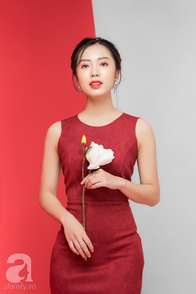 Loạt gợi ý trang phục với các tông đỏ khác nhau dành cho buổi hẹn hò lãng mạn ngày Valentine - Ảnh 9.