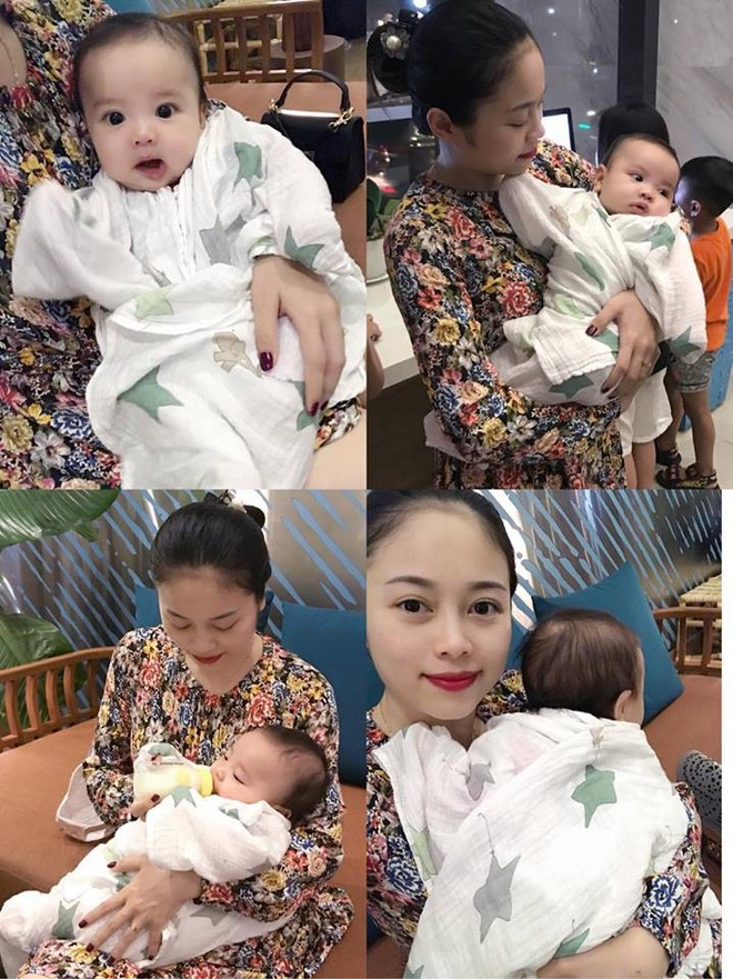 Hội hot mom lại hớn hở khoe ảnh hậu Tết: người sang chảnh ngút ngàn, người mệt nhoài vì chăm con - Ảnh 1.