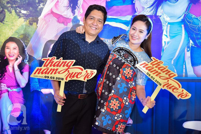 Thanh Hằng - Hoàng Oanh tháp tùng Nguyễn Quang Dũng ra mắt Tháng năm rực rỡ - Ảnh 16.