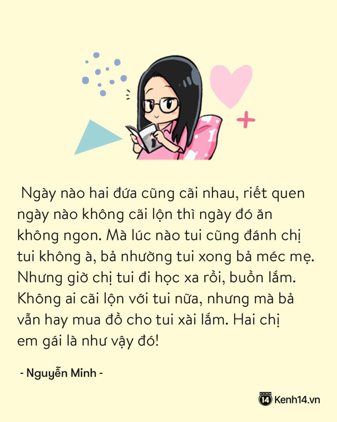 Những điều tuyệt vời nhất thế giới mà chỉ ai có chị gái mới hiểu - Ảnh 8.