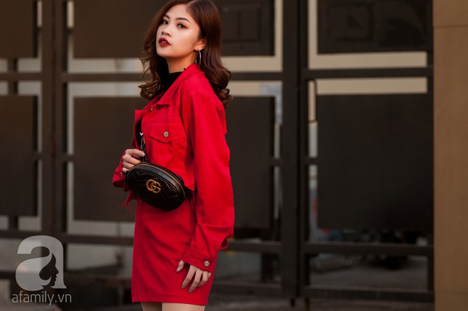 Muốn diện đồ cả cây thời thượng và sang chảnh, hãy học ngay street style các quý cô miền Bắc cuối tuần qua - Ảnh 4.