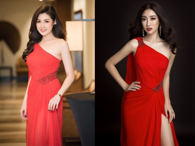 Chuyển hướng gợi cảm, Đỗ Mỹ Linh ăn đứt Dương Tú Anh khi diện chung một thiết kế đầm xẻ cao - Ảnh 11. Chuyển hướng gợi cảm, Đỗ Mỹ Linh ăn đứt Dương Tú Anh khi diện chung một thiết kế đầm xẻ cao - Ảnh 11.