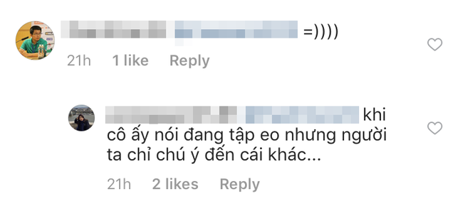 Đố các bạn luôn, Angela Phương Trinh đang tập bài tập vùng cơ thể nào? - Ảnh 3.