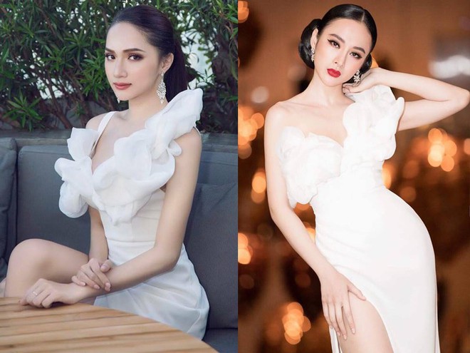 Hoa hậu Hương Giang táo bạo với đầm xẻ cao tận hông, thách thức  cả cô nàng táo bạo Angela Phương Trinh - Ảnh 10.