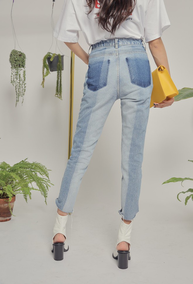 Vòng 3 có lép kẹp thì cũng chẳng sao, nhờ 4 dáng quần jeans nịnh đầm này - Ảnh 18.