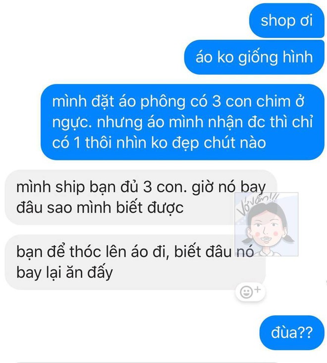 Những pha né đòn ngoạn mục của chủ shop khi bị khách phàn nàn đồ không giống trong ảnh - Ảnh 1.