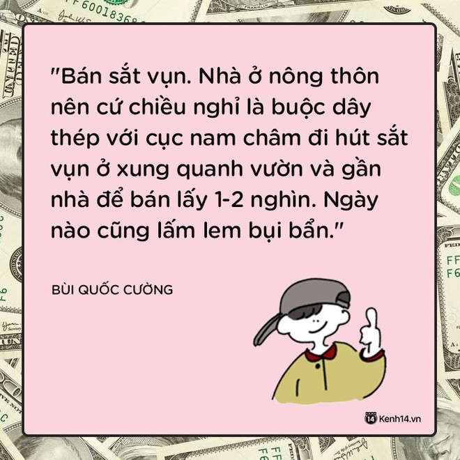 Kỉ niệm lần đầu kiếm ra tiền của bạn bá đạo như thế nào? - Ảnh 3.