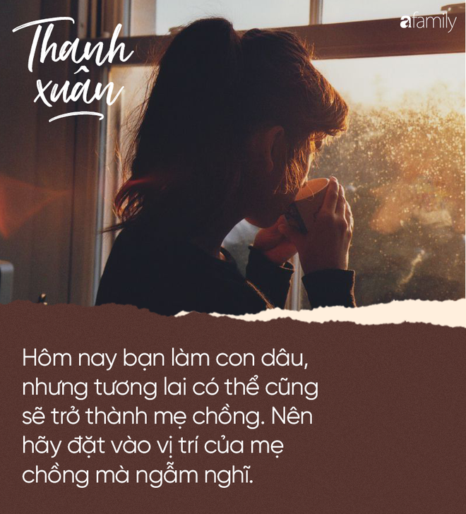 Thanh xuân của em chỉ đến một lần, vậy em có nghĩ chàng trai em yêu chính là cả thanh xuân của người mẹ không? - Ảnh 2.