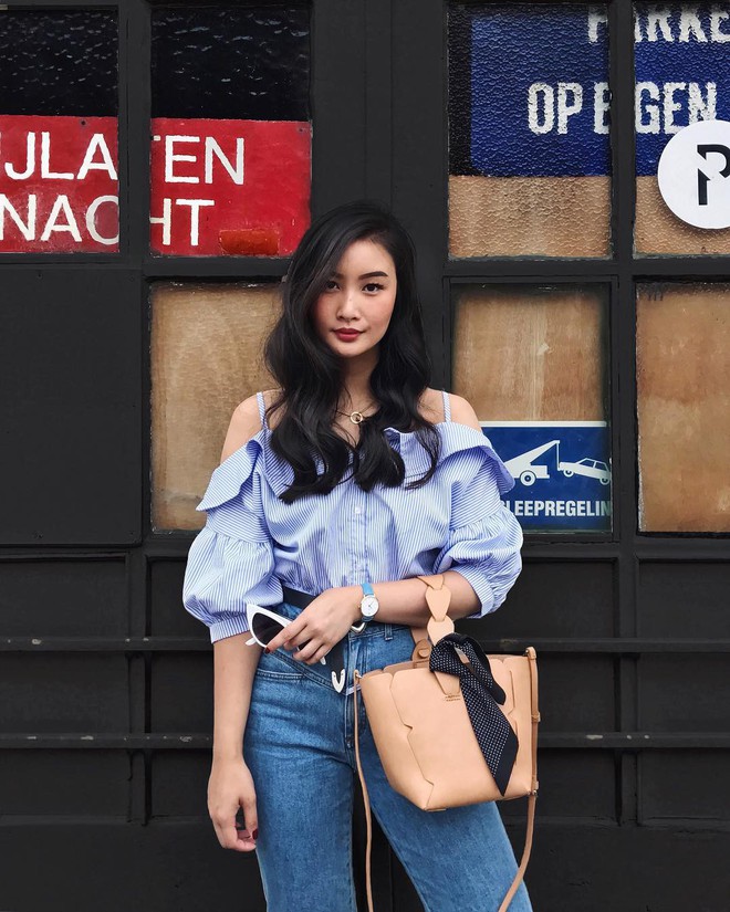 Khởi động mùa du lịch qua loạt street style siêu thú vị của các quý cô châu Á - Ảnh 18.